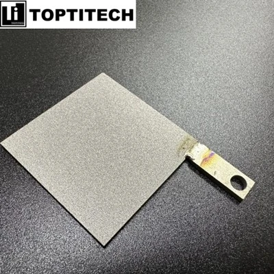 Elektroda Lembaran Titanium Berpori Berlapis Platinum Untuk Elektroliser Air PEM