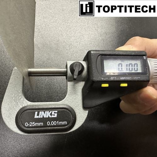 0.1mm Pelat Titanium Berpori Ultra-tipis Untuk Elektroliser PEM