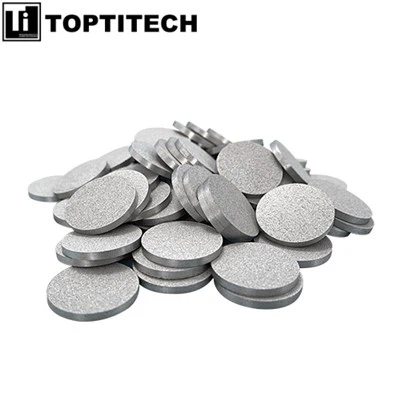 Cakram Filter Logam Sinter Titanium 3um yang Dapat Disesuaikan